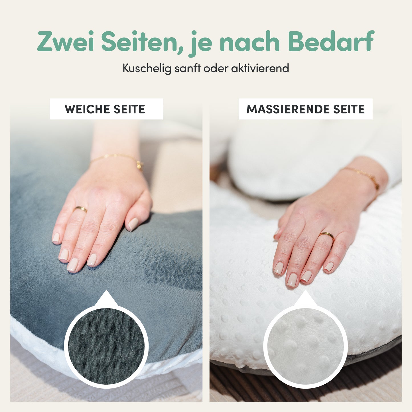 Lese- und Komfortkissen Soft Plus