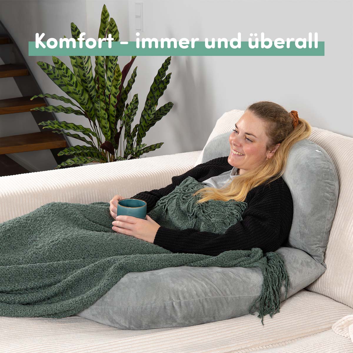 Lese- und Komfortkissen Soft