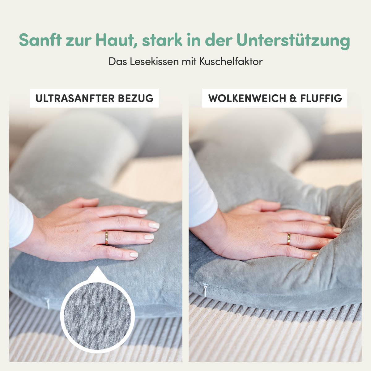 Lese- und Komfortkissen Soft