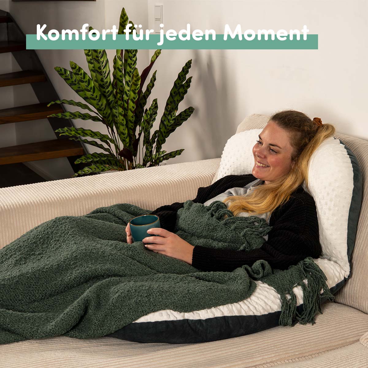 Lese- und Komfortkissen Soft Plus
