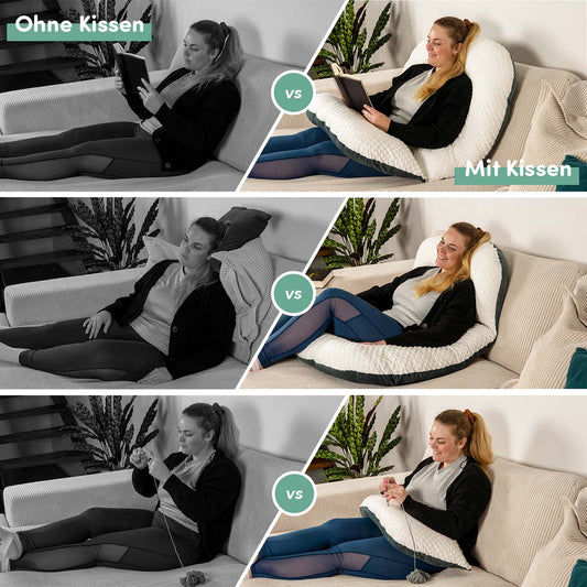 Lese- und Komfortkissen Soft Plus