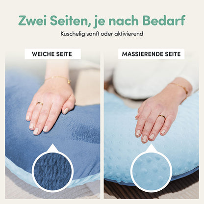 Lese- und Komfortkissen Soft Plus Blau